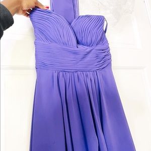 Purple Bridesmaids dress